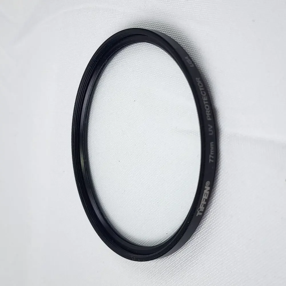 Tiffen 77mm UV Protector Filter for Canon Nikon Sony DSLR Camera Lenses